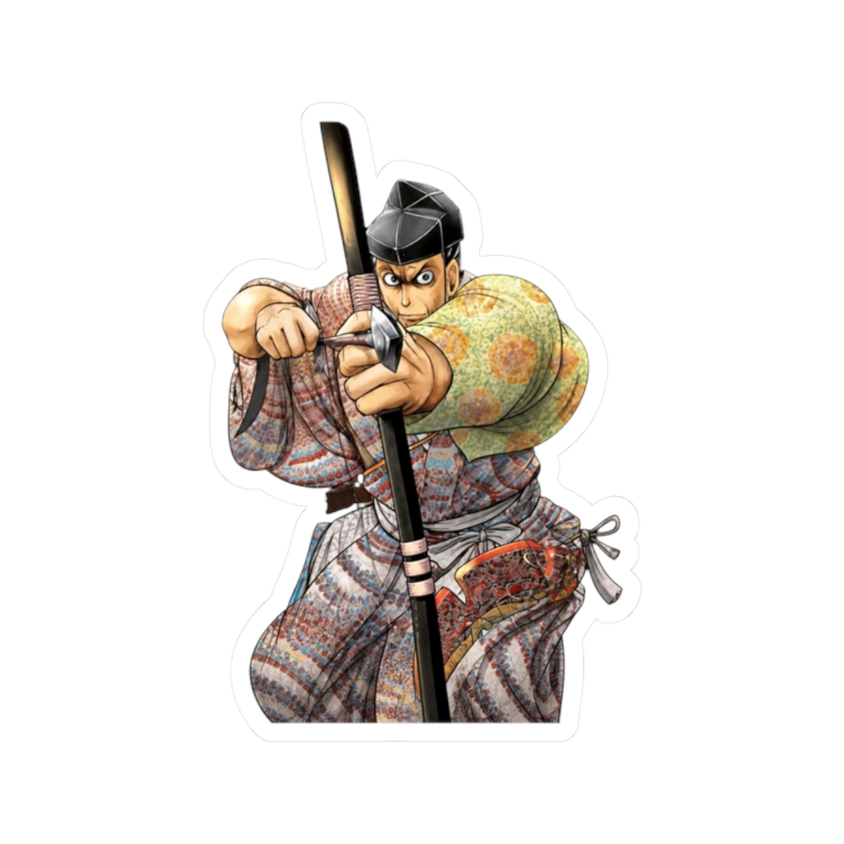 The Elusive Samurai Sticker
