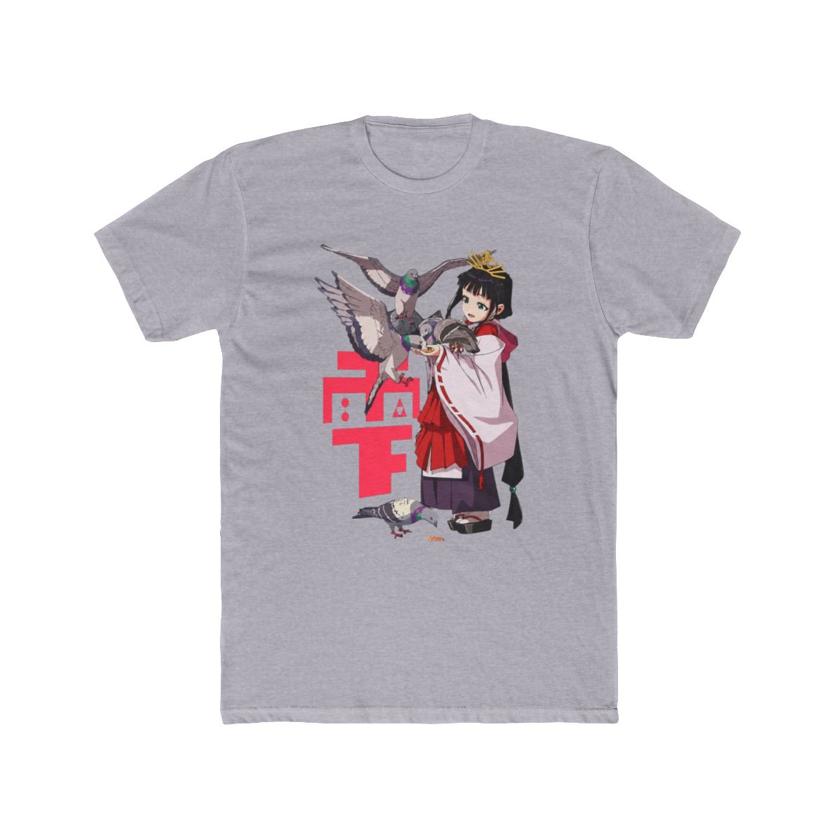 The Elusive Samurai, Shizuku T Shirt - Hakusuru Anime Streetwear & Anime Clothing - alternate angle 4, merchandise